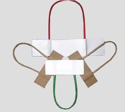 Right Angle Flat - Vành đai Paper Bag Hình thành Máy Ví Túi xách Làm 8kW