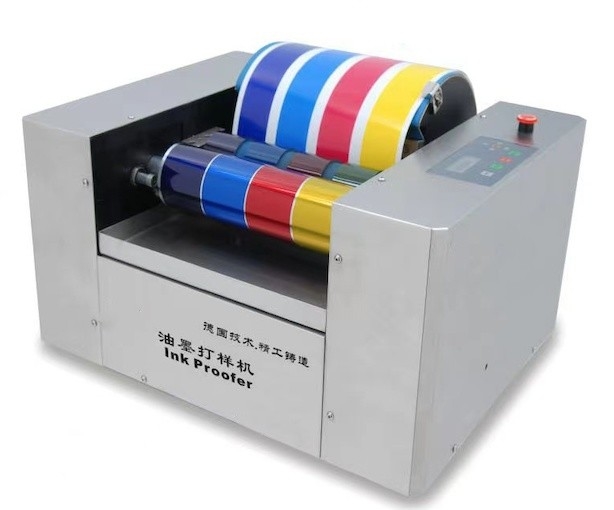 Bàn tự động Gravure Spot Color Offset Flexo UV Ink Printing Proofer