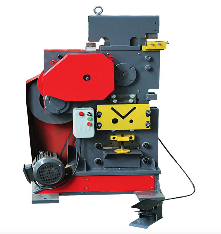 Máy đâm và cắt rốn Multifunction Busbar Angle Iron Worker Machine Máy cắt rốn ống đâm sắt và góc