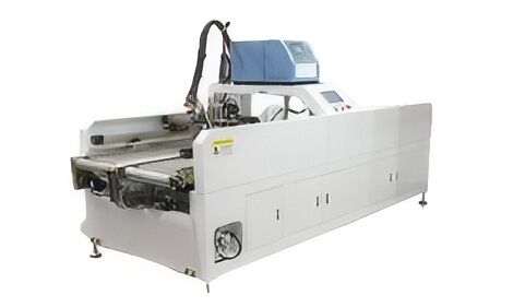Glue Spraying and Box Assembly Machine