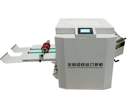Tăng năng suất cao Book Wire Saddle Stitch Maker Machine 480MM Max. Chiều rộng có thể hoạt động